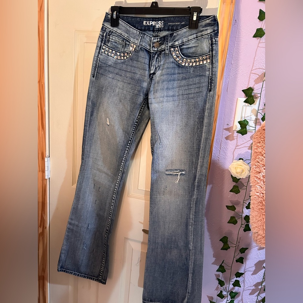 Express Stella boot cut jeans size 2